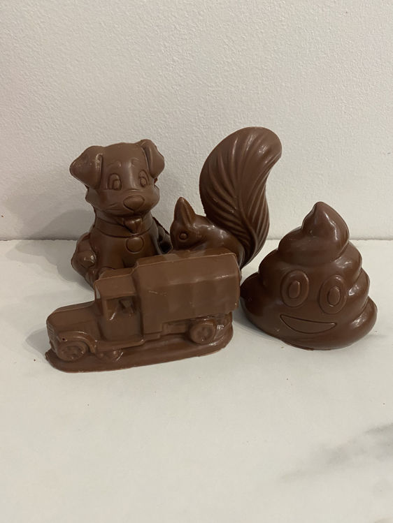Afbeeldingen van Pakketje met 4 figuurtjes (Geen Sint)  +/-210g