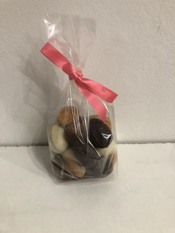 Afbeeldingen van Zakje kleine Paaseitjes praliné 200g